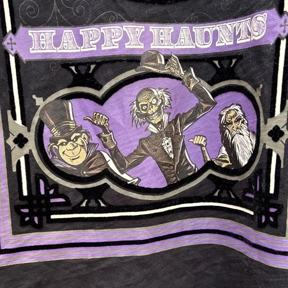 Disney Haunted Mansion Hitch Hiking Ghosts Tee Sz 1X - Picture 7 of 8